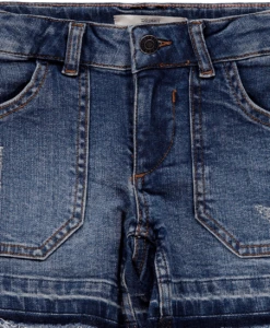 Attiva Moda Negozio -Attiva Moda Negozio 0039803 short bambina esprit blu denim con cintura regolabile