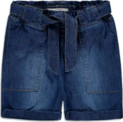 Attiva Moda Negozio 35 SHORT PAPERBAG BABY GIRL ESPRIT BLU DENIM CON CINTURA