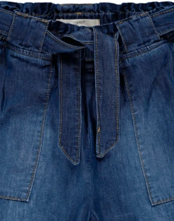 Attiva Moda Negozio -Attiva Moda Negozio 0039883 short paperbag baby girl esprit blu denim con cintura