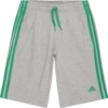 SHORT JUNIOR ADIDAS ESSENTIALS 3-STRIPES GRIGIO/VERDE