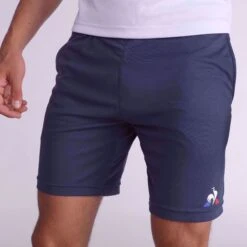 SHORT DA UOMO TENNIS LE COQ SPORTIF BLU -Attiva Moda Negozio 0047790 short da uomo tennis le coq sportif blu