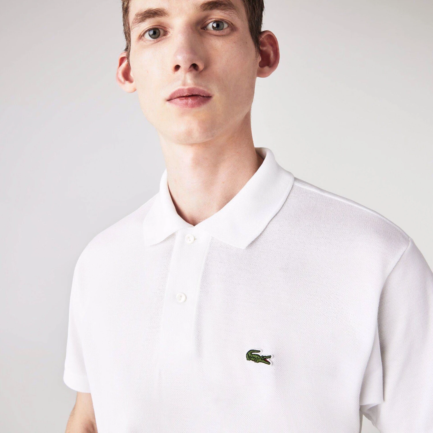 POLO A MANICA CORTA DA UOMO LACOSTE L1212 001 5 POLO A MANICA CORTA DA UOMO LACOSTE L1212 001 - immagine 5