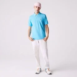 POLO A MANICA CORTA DA UOMO LACOSTE L1212 QMR 10 POLO A MANICA CORTA DA UOMO LACOSTE L1212 QMR -Attiva Moda Negozio 0051592 polo a manica corta da uomo lacoste l1212 qmr