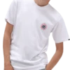 TSHIRT A MANICA CORTA DA UOMO VANS SUMMER CAMP VN0A7PLW WHT