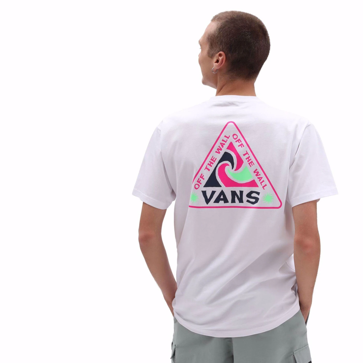 TSHIRT A MANICA CORTA DA UOMO VANS SUMMER CAMP VN0A7PLW WHT 2 TSHIRT A MANICA CORTA DA UOMO VANS SUMMER CAMP VN0A7PLW WHT - immagine 2