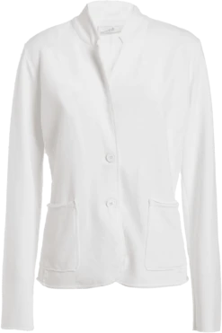 GIACCA DA DONNA DEHA FLEECE BLAZER BIANCA D63290 10001