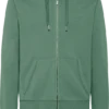 FELPA DA UOMO SUN68 ZIP COLD DYE COTT FL F32104 19 VERDE