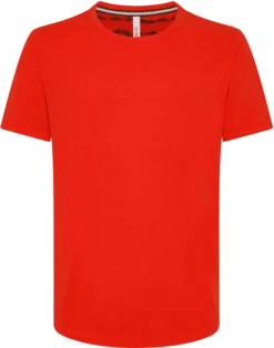 T-SHIRT A MANICA CORTA DA UOMO SUN68 ROUND BOTTOM COLD DYE ROSSA T32112 22