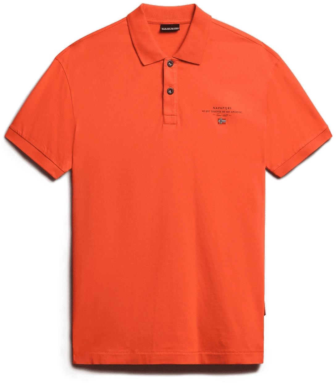 POLO A MANICA CORTA DA UOMO NAPAPIJRI ELBAS JERSEY RED TOMATO R1A 1 POLO A MANICA CORTA DA UOMO NAPAPIJRI ELBAS JERSEY RED TOMATO R1A