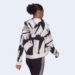 FELPA DA DONNA ADIDAS WHITE/BLACK HD6897 -Attiva Moda Negozio 0058487 felpa da donna adidas whiteblack hd6897