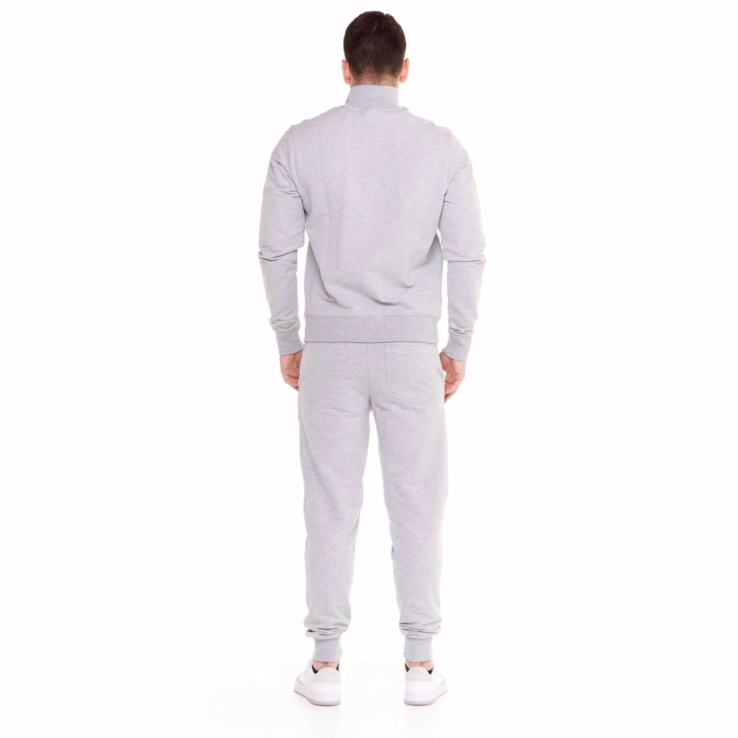 FELPA DA UOMO LEONE HIGH COLLAR BASIC SMALL LOGO M3601TN4F1 04 GRIGIO 2 FELPA DA UOMO LEONE HIGH COLLAR BASIC SMALL LOGO M3601TN4F1 04 GRIGIO - immagine 2