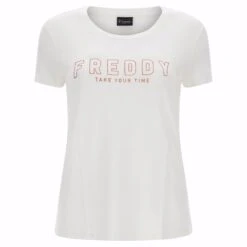 T-SHIRT A MANICA CORTA DA DONNA FREDDY F2WCLT3 W72