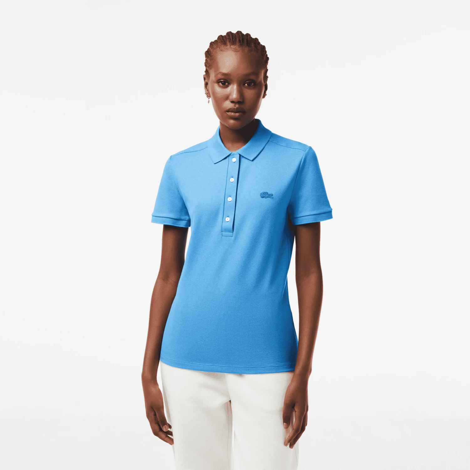 POLO A MANICA CORTA DA DONNA LACOSTE REGULAR FIT PF5462 L99 2 POLO A MANICA CORTA DA DONNA LACOSTE REGULAR FIT PF5462 L99 - immagine 2