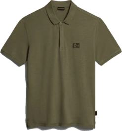 POLO DA UOMO NAPAPIJRI EBEA 1 GREEN LICHEN NP0A4G2M GAE