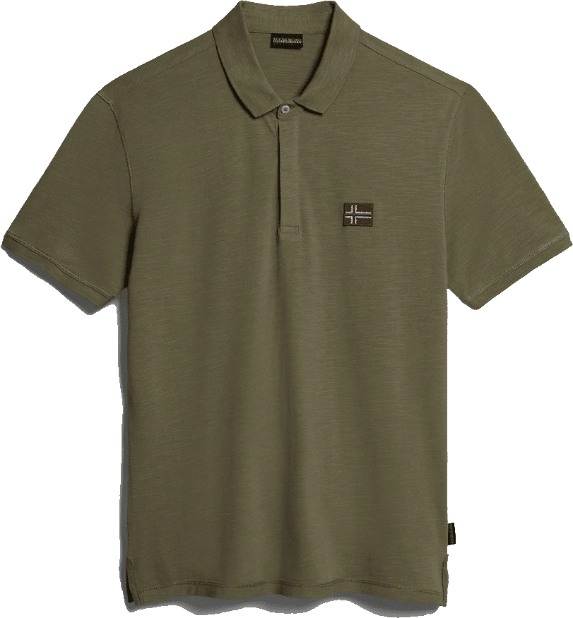 POLO DA UOMO NAPAPIJRI EBEA 1 GREEN LICHEN NP0A4G2M GAE 1 POLO DA UOMO NAPAPIJRI EBEA 1 GREEN LICHEN NP0A4G2M GAE