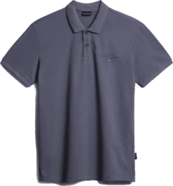POLO DA UOMO NAPAPIJRI ELBAS 4 BLU GRISAIL B4D NP0A4GDL B4D