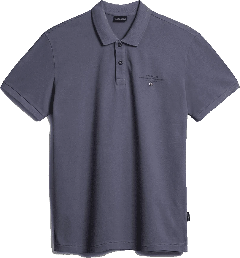 POLO DA UOMO NAPAPIJRI ELBAS 4 BLU GRISAIL B4D NP0A4GDL B4D 1 POLO DA UOMO NAPAPIJRI ELBAS 4 BLU GRISAIL B4D NP0A4GDL B4D