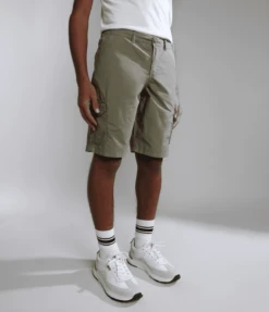 SHORT JUNIOR NAPAPIJRI NOTO 4 GREEN LICHEN NP0A4G4K GAE -Attiva Moda Negozio 0074545 napapijri k noto 4 green lichen gae