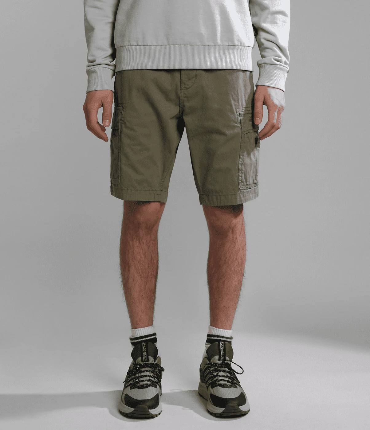 SHORT DA UOMO NAPAPIJRI N-NUS GREEN LICHEN NP0A4G5G GAE 3 SHORT DA UOMO NAPAPIJRI N-NUS GREEN LICHEN NP0A4G5G GAE - immagine 3