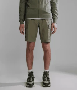 SHORT DA UOMO NAPAPIJRI NOTO 5 GREEN LICHEN NP0A4GAM GAE -Attiva Moda Negozio 0074747 napapijri noto 5 green lichen gae