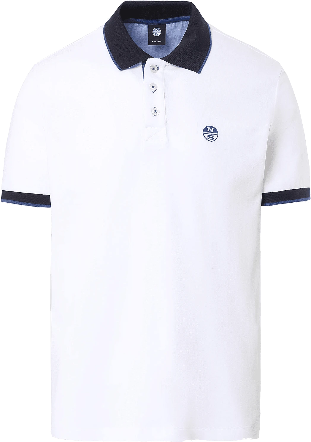 POLO DA UOMO NORTH SAILS GRAPHIC WHITE 692418 0101 1 POLO DA UOMO NORTH SAILS GRAPHIC WHITE 692418 0101
