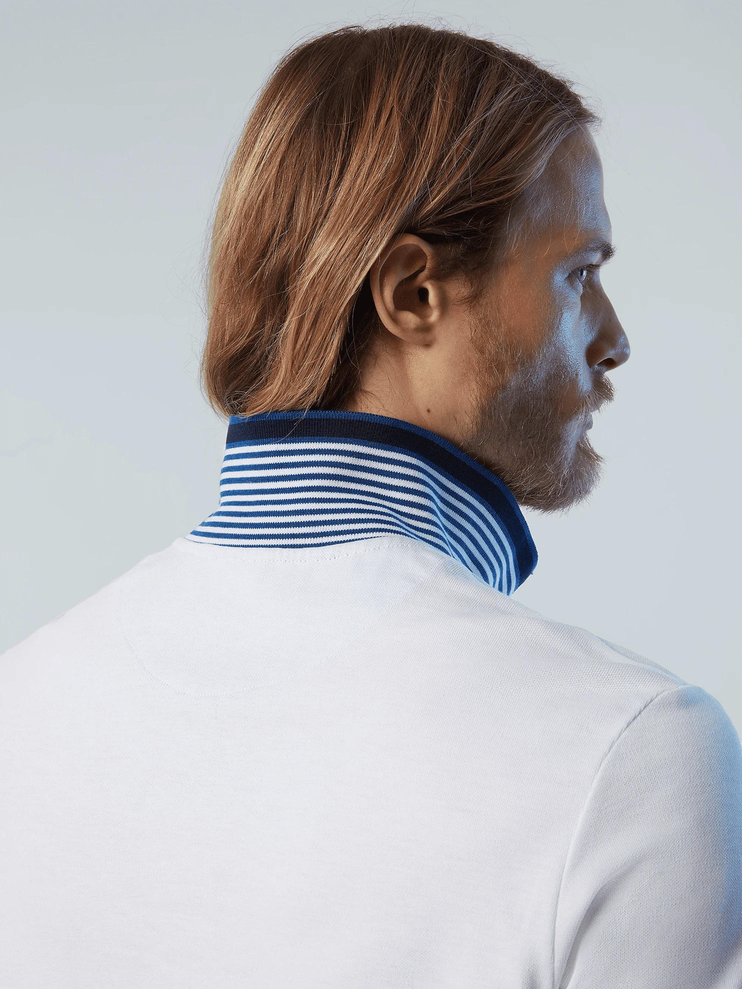 POLO DA UOMO NORTH SAILS GRAPHIC WHITE 692418 0101 7 POLO DA UOMO NORTH SAILS GRAPHIC WHITE 692418 0101 - immagine 7