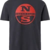 T-SHIRT A MANICA CORTA DA UOMO NORTH SAILS GRAPHIC ASPHALT 692837 0952