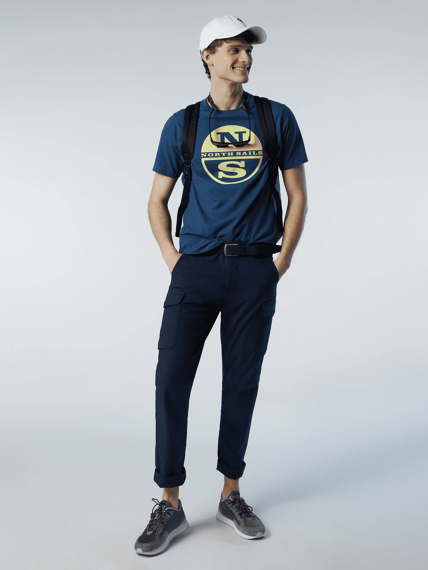 T-SHIRT A MANICA CORTA DA UOMO NORTH SAILS GRAPHIC DARK DENIM 692837 0787 5 T-SHIRT A MANICA CORTA DA UOMO NORTH SAILS GRAPHIC DARK DENIM 692837 0787 - immagine 5