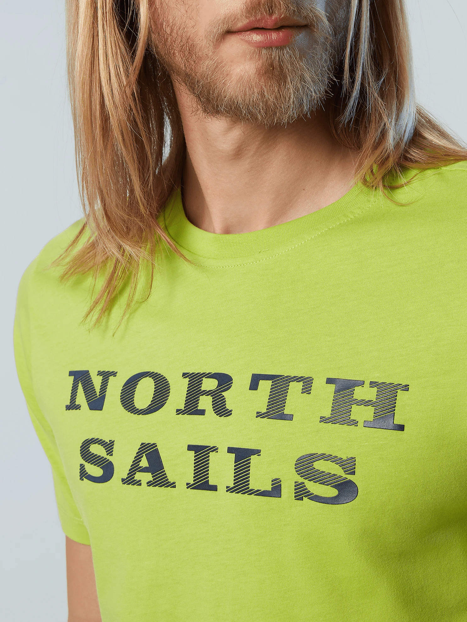 T-SHIRT A MANICA CORTA DA UOMO NORTH SAILS GRAPHIC LIME 692838 0469 6 T-SHIRT A MANICA CORTA DA UOMO NORTH SAILS GRAPHIC LIME 692838 0469 - immagine 6