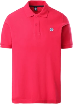POLO DA UOMO NORTH SAILS LOGO BARBERRY RED 692383 0234