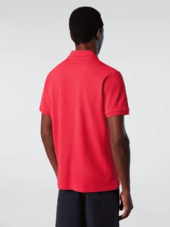POLO DA UOMO NORTH SAILS LOGO BARBERRY RED 692383 0234 -Attiva Moda Negozio 0075763 polo da uomo north sails logo barberry red 692383 0234