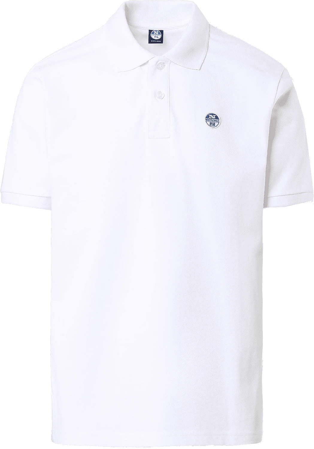 POLO DA UOMO NORTH SAILS LOGO WHITE 692383 0101 1 POLO DA UOMO NORTH SAILS LOGO WHITE 692383 0101