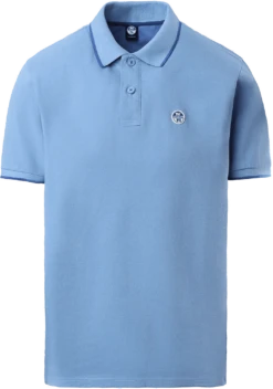 POLO DA UOMO NORTH SAILS GRAPHIC CORNFLOWER BLUE 692397 0819