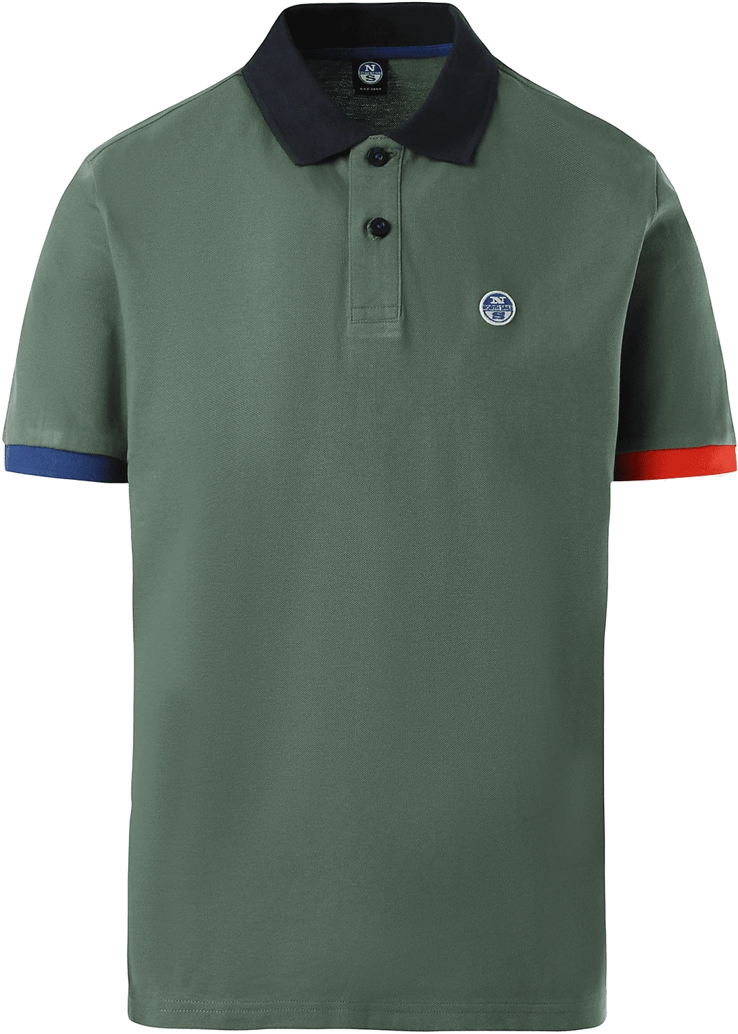 POLO DA UOMO NORTH SAILS GRAPHIC MILITARY GREEN 692398 0813 1 POLO DA UOMO NORTH SAILS GRAPHIC MILITARY GREEN 692398 0813