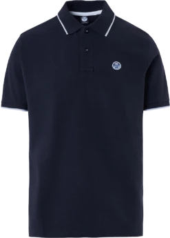 POLO DA UOMO NORTH SAILS GRAPHIC NAVY BLUE 692397 0802