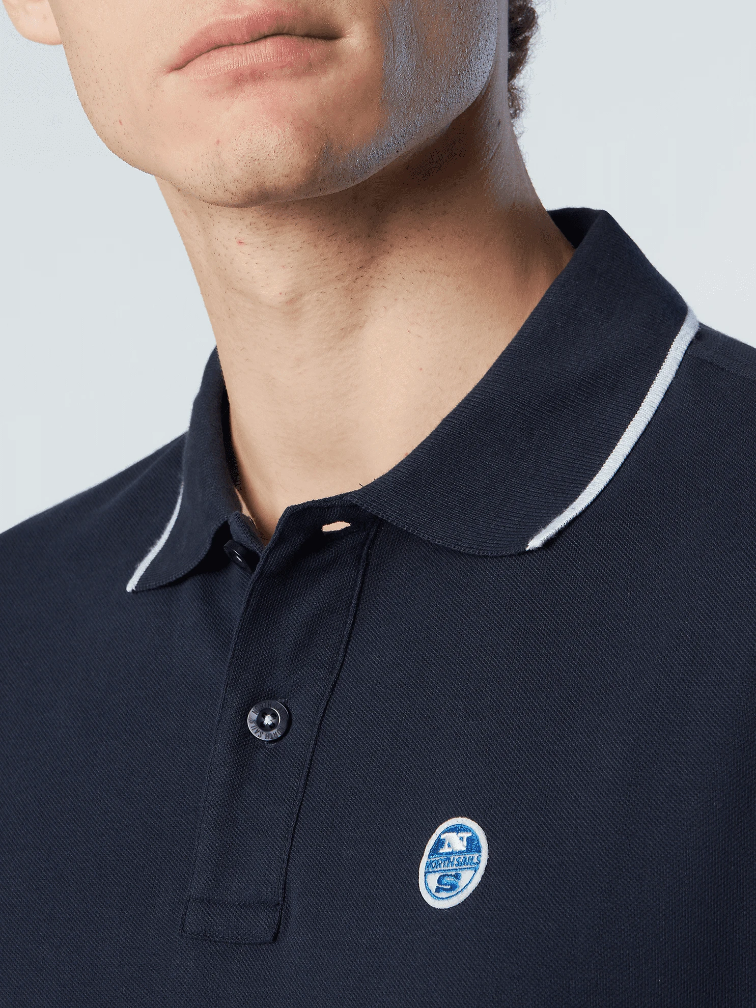 POLO DA UOMO NORTH SAILS GRAPHIC NAVY BLUE 692397 0802 6 POLO DA UOMO NORTH SAILS GRAPHIC NAVY BLUE 692397 0802 - immagine 6