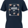 T-SHIRT A MANICA CORTA DA UOMO VANS CLASSIC PRINT BOX VN0A5E7Y BVS