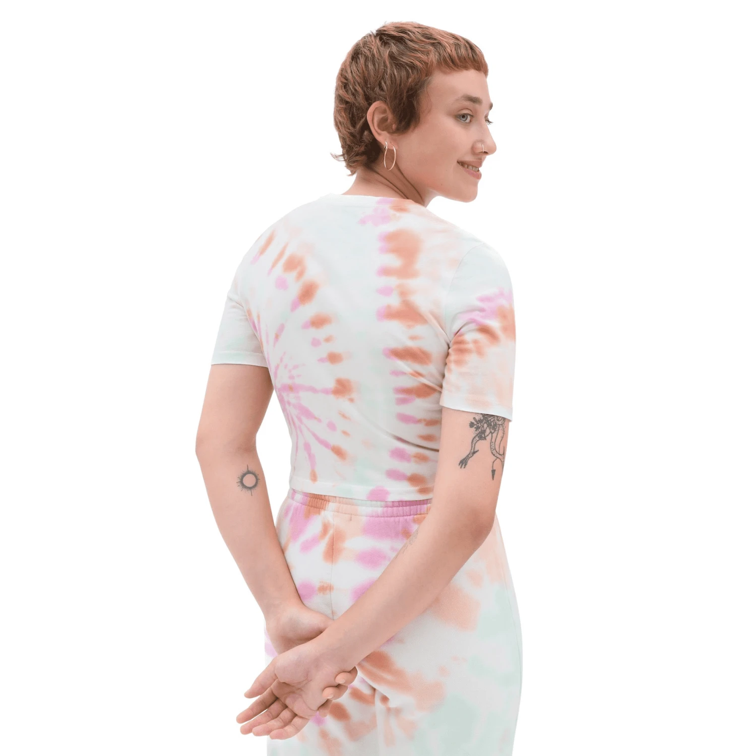 T-SHIRT A MANICA CORTA DA DONNA VANS RESORT WASH CROP CREW VN0003PS 448 3 T-SHIRT A MANICA CORTA DA DONNA VANS RESORT WASH CROP CREW VN0003PS 448 - immagine 3