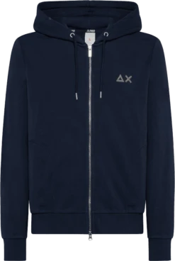 FELPA DA UOMO SUN68 ZIP BASIC COTT FL F33101 07