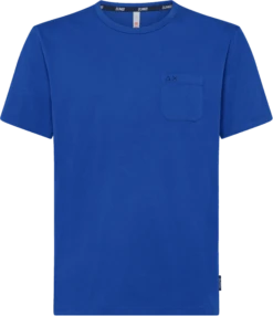 T-SHIRT A MANICA CORTA DA UOMO SUN68 ROUND SOLID POCKET T33101 12
