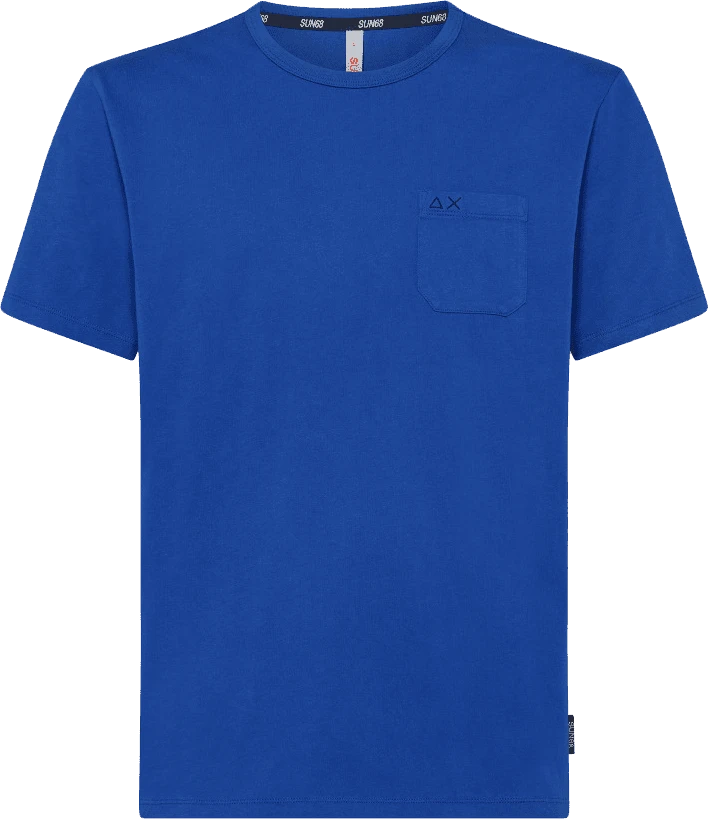T-SHIRT A MANICA CORTA DA UOMO SUN68 ROUND SOLID POCKET T33101 12 1 T-SHIRT A MANICA CORTA DA UOMO SUN68 ROUND SOLID POCKET T33101 12