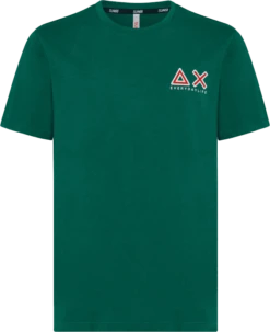 T-SHIRT A MANICA CORTA DA UOMO SUN68 SMALL LOGO ON CHEST T33104 27