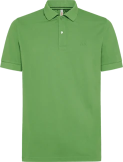 POLO A MANICA CORTA DA UOMO SUN68 COLD DYE DETAILS EL A33103 02