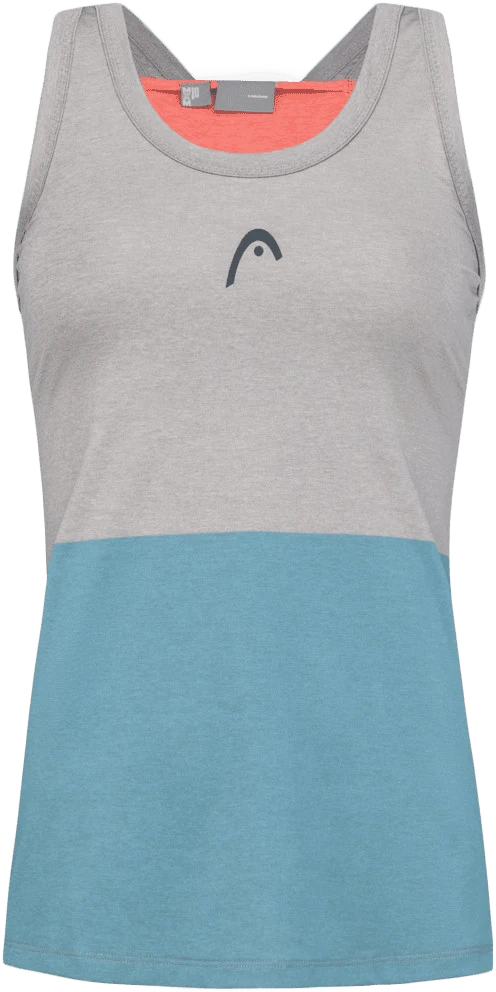 CANOTTA DA DONNA HEAD PADEL TECH TANK TOP 814543 GREL 1 CANOTTA DA DONNA HEAD PADEL TECH TANK TOP 814543 GREL