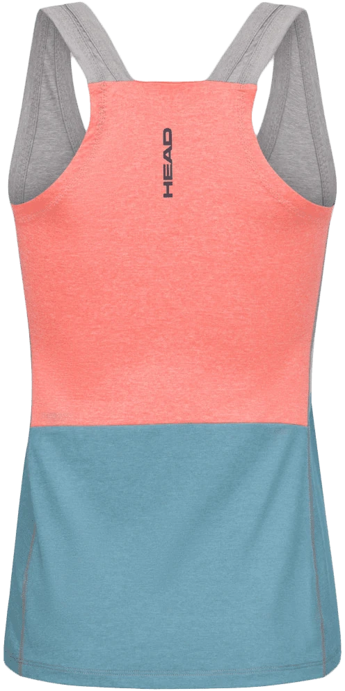 CANOTTA DA DONNA HEAD PADEL TECH TANK TOP 814543 GREL 2 CANOTTA DA DONNA HEAD PADEL TECH TANK TOP 814543 GREL - immagine 2
