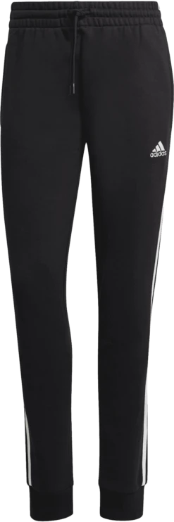 PANTALONI TUTA DA DONNA ADIDAS ESSENTIALS 3-STRIPES FRENCH TERRY CUFFED IC8770