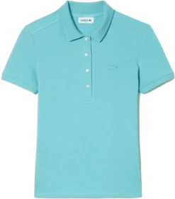 Attiva Moda Negozio 18 POLO A MANICA CORTA DA DONNA LACOSTE REGULAR FIT PF5462 BVG