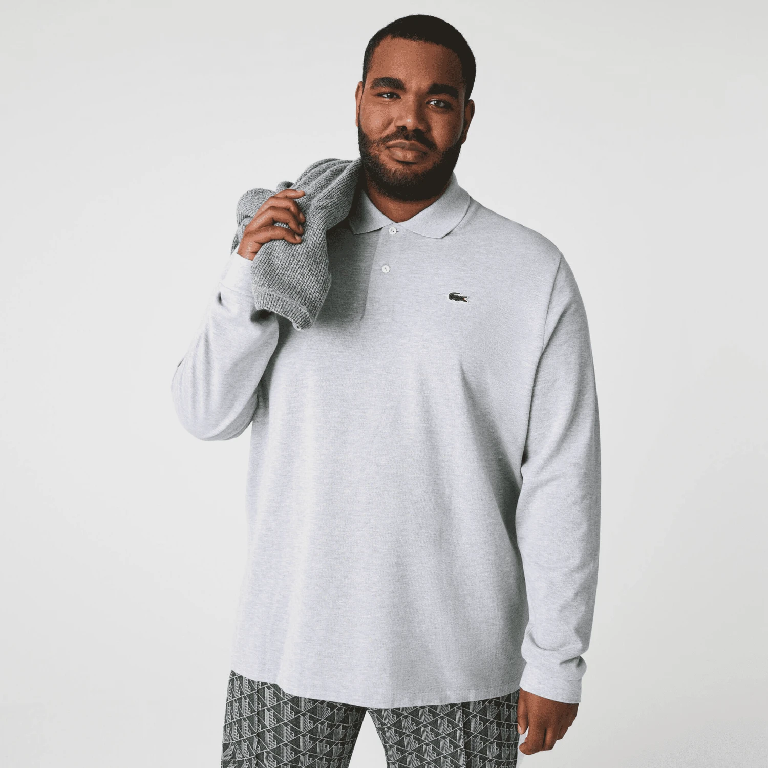 POLO A MANICA LUNGA DA UOMO LACOSTE L1313 CCA 8 POLO A MANICA LUNGA DA UOMO LACOSTE L1313 CCA - immagine 8