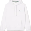 FELPA CON CAPPUCCIO DA UOMO LACOSTE SH9623 001
