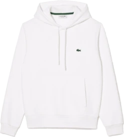 FELPA CON CAPPUCCIO DA UOMO LACOSTE SH9623 001